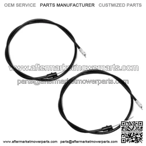 2 Shift Cable AM107139 Fits John Deere 21" Walk Behind JA65 JE75 JX75 JX85