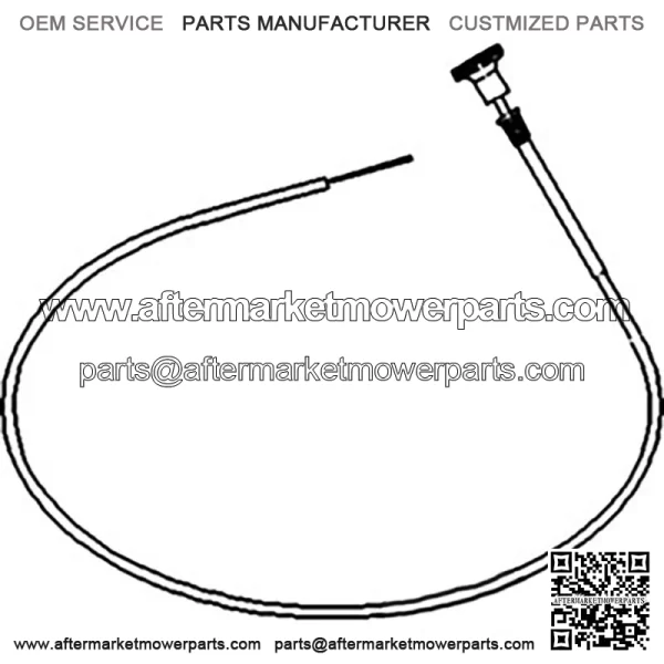 Cable - Choke Fits John Deere 2520 2030 2020 AT20781 - Image 2