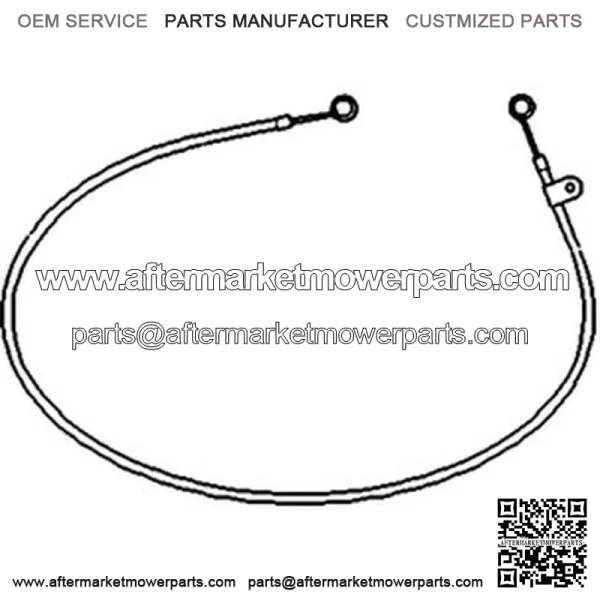 143989C1 New Hydraulic Aux Valve Flow Control Cable Fits Case-IH Tractor Models