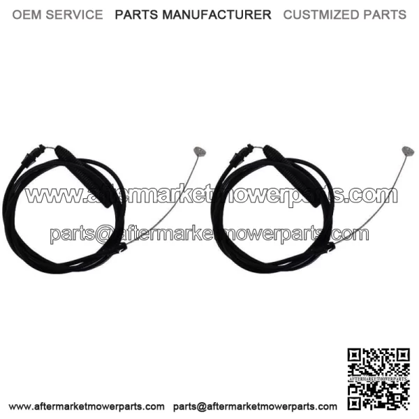 Pack of 2 Deck Engagement Clutch Cable for AYP Roper 532408319, 408319 Mower