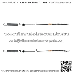 2 Pack of Deck Engagement Cables Fits MTD 946-04618 746-04618