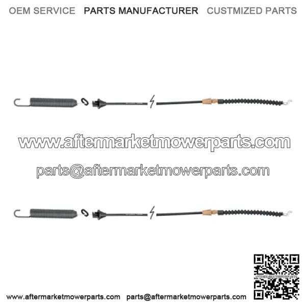 2 Pack of Deck Engagement Cables Fits MTD 946-04618 746-04618