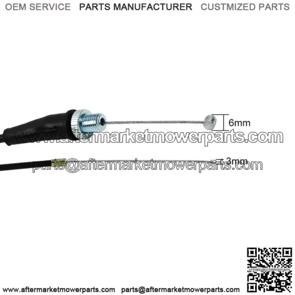 Throttle Cable For Kawasaki KX125 KX 125 1992-2005 KX250 250 1992-2004 Motor (For: Kawasaki) - Image 2