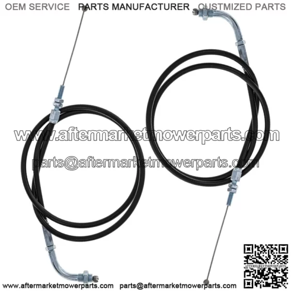 Push Pull Throttle Cable Set Kawasaki KZ1000 KZ550 KZ650 KZ900 54012-149 (For: Kawasaki)