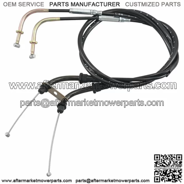 Throttle Cable Steel Wire Fits For Kawasaki VULCAN 900 VN900 CLASSIC/LT 2006-17 (For: Kawasaki) - Image 2