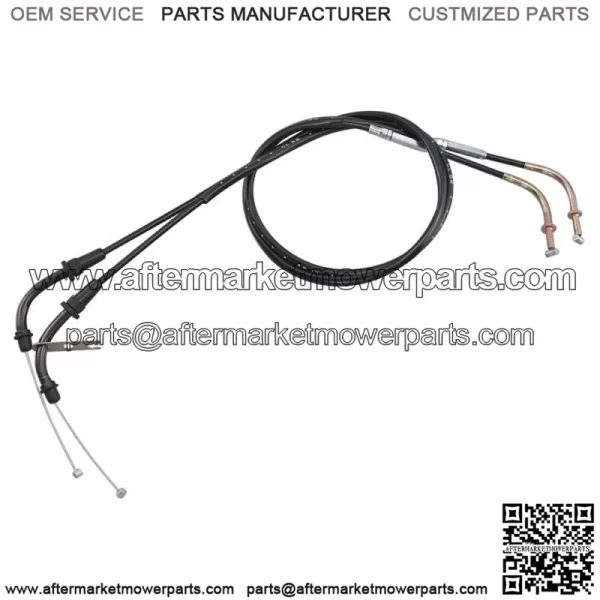 Throttle Cable Steel Wire Fits For Kawasaki VULCAN 900 VN900 CLASSIC/LT 2006-17 (For: Kawasaki) - Image 3
