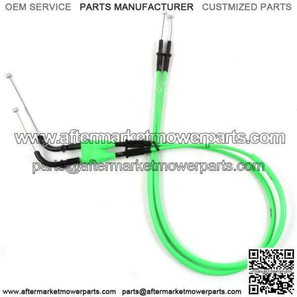 Fits Kawasaki Ninja ZX6R 2009 - 2016 2011 2012 2013 Throttle Cables Clutch Cable (For: Kawasaki) - Image 2