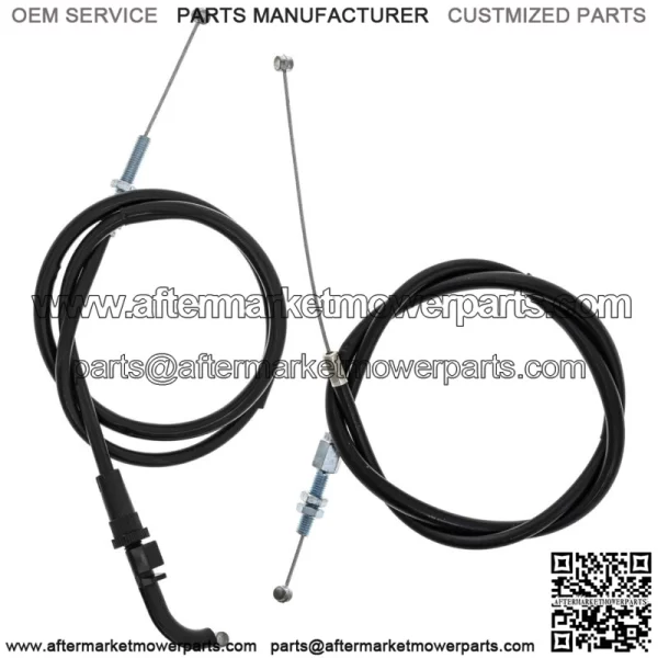 Push Pull Throttle Cable Set for Kawasaki Ninja 250R EX250 54012-0210 (For: Kawasaki)