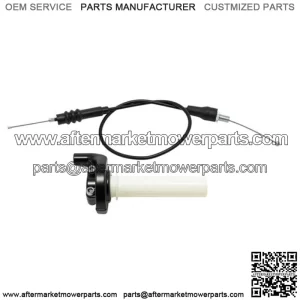 Kawasaki KLX110 New Complete Throttle Assembly & Cable Kit For OEM Carb KLX 110 (For: Kawasaki)