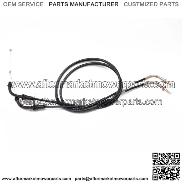 Motorcycle Throttle Oil Cables Line Wires Accelerator Cable For Kawasaki VN800  (For: Kawasaki) - Image 2