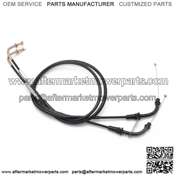 Motorcycle Throttle Oil Cables Line Wires Accelerator Cable For Kawasaki VN800  (For: Kawasaki) - Image 3