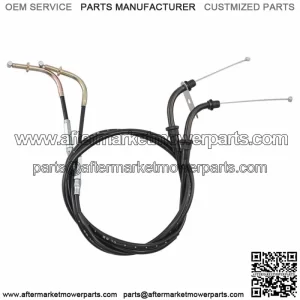 2PCS Motorcycle Throttle Cable For Kawasaki VULCAN 900 VN900 CLASSIC/LT 06-2017 (For: Kawasaki)