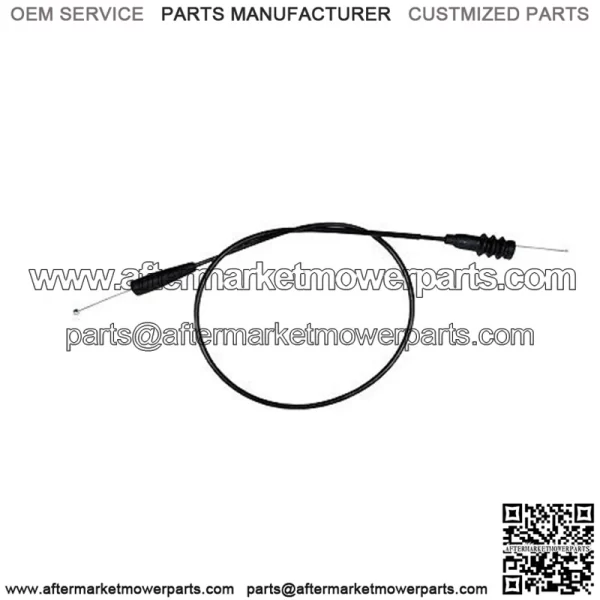 NEW - 03-0357 - Black Vinyl Pull Throttle Cable  Kawasaki KX250  (For: Kawasaki)