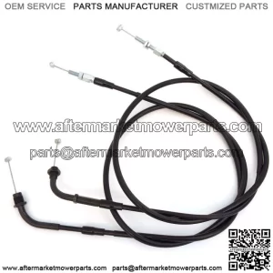 Reproduction Throttle Cable Set - Honda CB/CM400 CB450 Nighthawk CX500 (For: Honda)