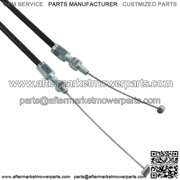 Throttle Cable Push & Pull Set for Honda CB350 CL360 CB400 CB550 CB750 FT500 (For: Honda) - Image 4