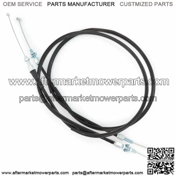Throttle Cable Set - Push Pull - Honda XR200 XL250 XL350 XR350 XL600 XR600 (For: Honda)