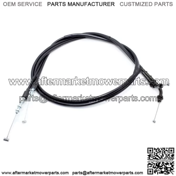 Throttle Cable Set For Honda ACE Aero Shadow Sabre Spirit 1100 VT1100C (For: Honda)