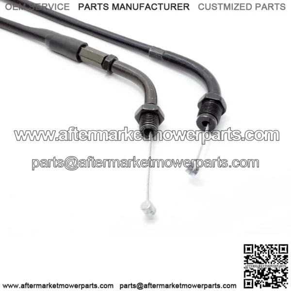 Throttle Cable Set For Honda ACE Aero Shadow Sabre Spirit 1100 VT1100C (For: Honda) - Image 2