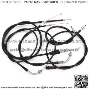 Complete Cable Set - Honda CB360T/G CJ360T - Clutch Speedo Tach Throttle A & B (For: Honda)