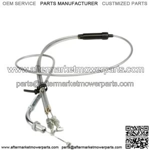 Throttle Cable Set (Grey) Honda CB450 1965-1966 #17910-283-000 / 17910-292-305 (For: Honda)