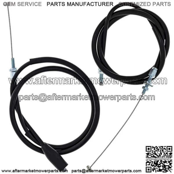 Push Pull Throttle Cable Set for Honda XL250R XR250L 17910-KB7-940 (For: Honda)