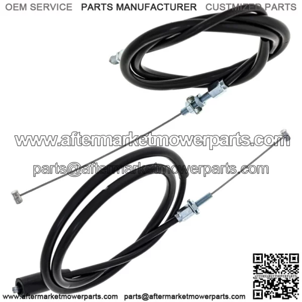 Push Pull Throttle Cable Set for Honda XL250R XR250L 17910-KB7-940 (For: Honda) - Image 2