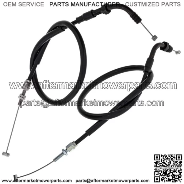 Push Pull Throttle Cable Set for Honda CBR600F2 CBR600F3 17910-MV9 (For: Honda) - Image 2