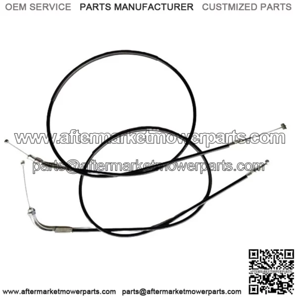 FOR Honda XL250 K0/K1/K2/'76 XL350 K1 K2 Throttle Cable A+B Set New - Image 4