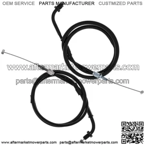 Push Pull Throttle Cable Set Honda CB650SC 17910-MB0-950 17920-MB0-405 (For: Honda)