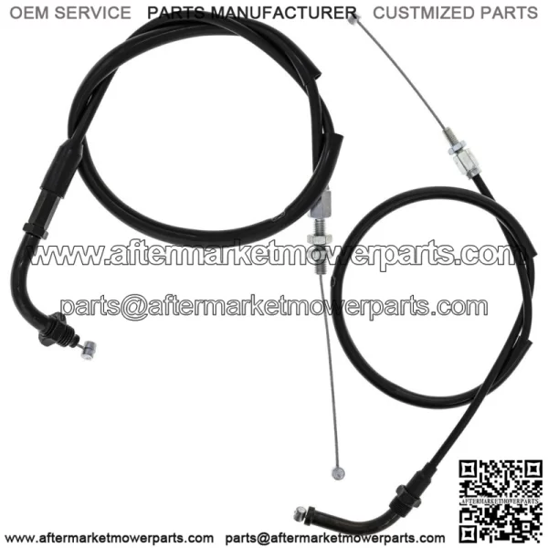Push Pull Throttle Cable Set for Honda CBR1000RR 17910-MFL 17920-MFL (For: Honda)