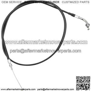Black Vinyl Throttle Cable Pull OE +12 02-0594 (For: Honda)