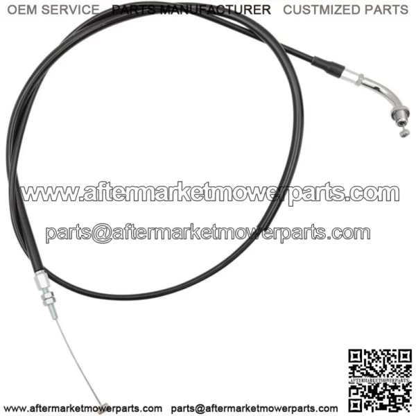 Black Vinyl Throttle Cable Pull OE +12 02-0594 (For: Honda)