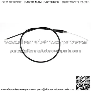Fits 2007 Honda CR85R Black Vinyl Throttle Cable 02-0321 (For: Honda)