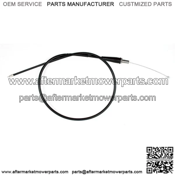 Fits 2007 Honda CR85R Black Vinyl Throttle Cable 02-0321 (For: Honda)