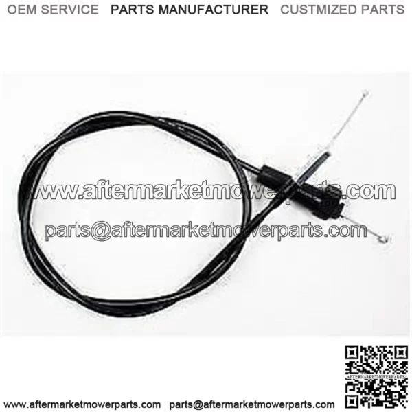 Black Vinyl Pull Throttle Cable 02-0096 For Honda Shadow Magna NOS H1 (For: Honda)