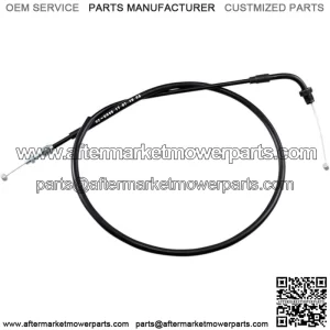 Black Vinyl Push Throttle Cable (02-0095) (For: Honda)