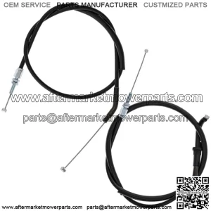 Push Pull Throttle Cable Set for Honda ZX1000B ZX750F ZX750H ZX750R
