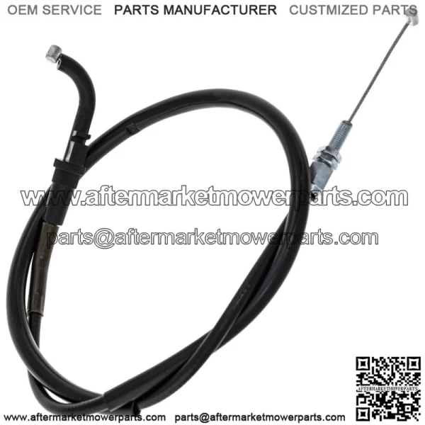 Push Pull Throttle Cable Set for Honda ZX1000B ZX750F ZX750H ZX750R - Image 3