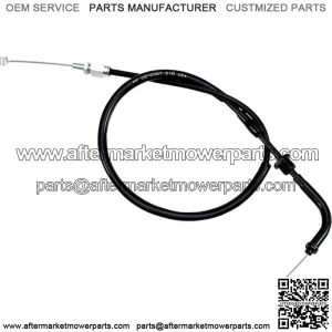 Black Vinyl Throttle Push Cable - 02-0567 (For: Honda)