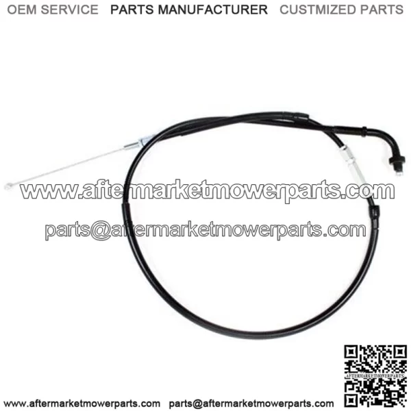 Black Vinyl Pull Throttle Cable 02-0334* 0650-0816 059-020334 141037 (For: Honda)