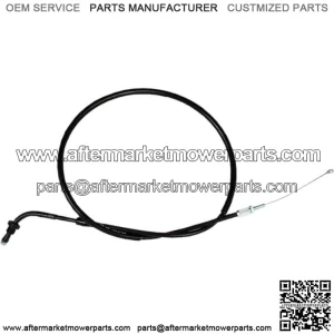 Black Vinyl Throttle Push Cable 02-0101 (For: Honda)