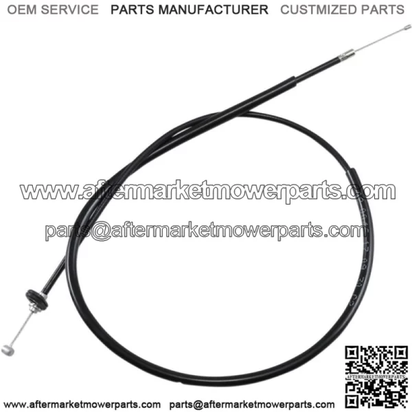 Black Vinyl Throttle Cable (02-0046) (For: Honda)