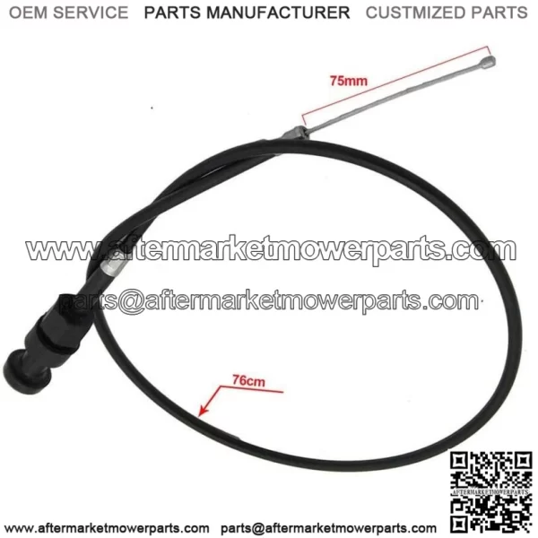 Push Pull Choke Cable For Yamaha PW50 Y-Zinger PY50 1981-2016 Throttle (For: Yamaha) - Image 2