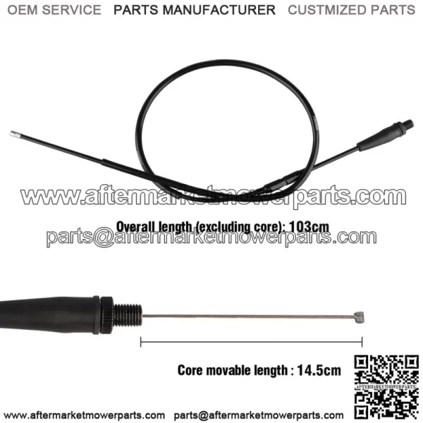 46" Motorcycle Throttle Cable Universal Fit For HONDA YAMAHA Pit Dirt Bike - Image 2