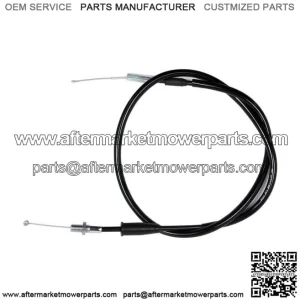 Black Vinyl Throttle Cable For Yamaha YFZ450R 2009-2017 (For: Yamaha)