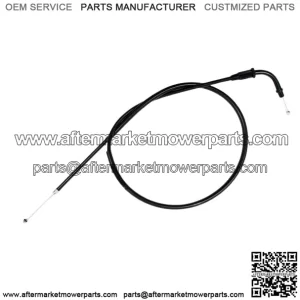 Black Vinyl Throttle Cable for 1982 Yamaha XJ750 Maxim (For: Yamaha)