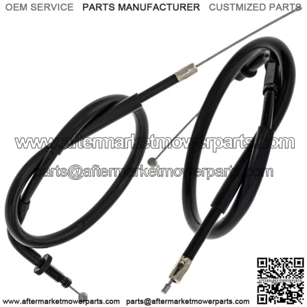 Push Pull Throttle Cable Set for Yamaha FJ1100 FJ1200 36Y-26311-01-00 (For: Yamaha) - Image 2