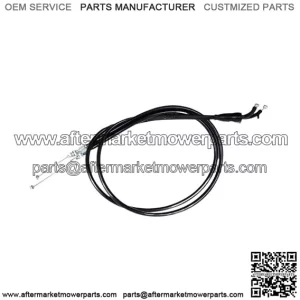 Black Vinyl Throttle Cable For Yamaha YXZ1000R -- 2016-19 05-0425 (For: Yamaha)