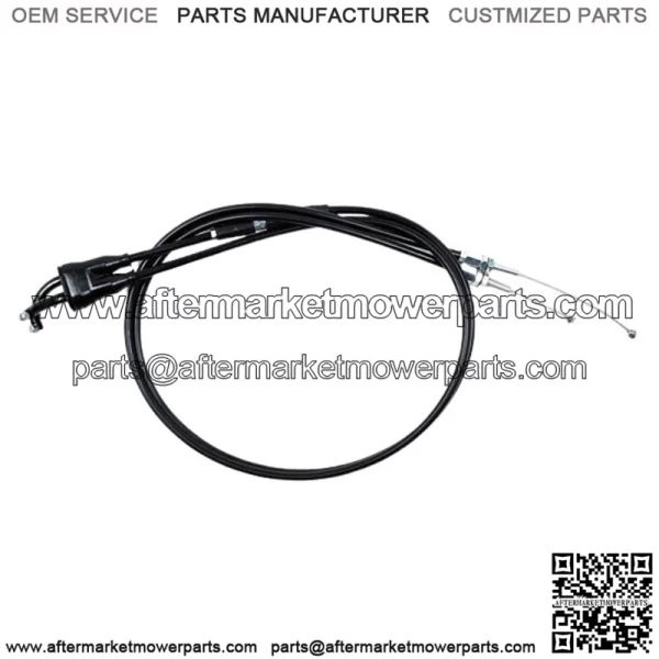 Push Pull Throttle Cable Set DRZ400 DRZ400E KLX400R Replacement (For: Suzuki)