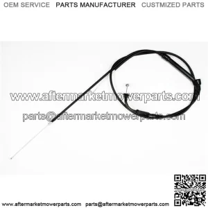 Black Vinyl Throttle Cable for Suzuki TS 185 Sierra 1971-1976 (For: Suzuki)